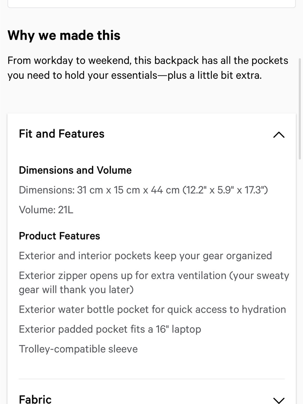 Lululemon Pack It Up 21L Unisex Lunar Rock Grey Purple Backpack - Picture 13 of 13